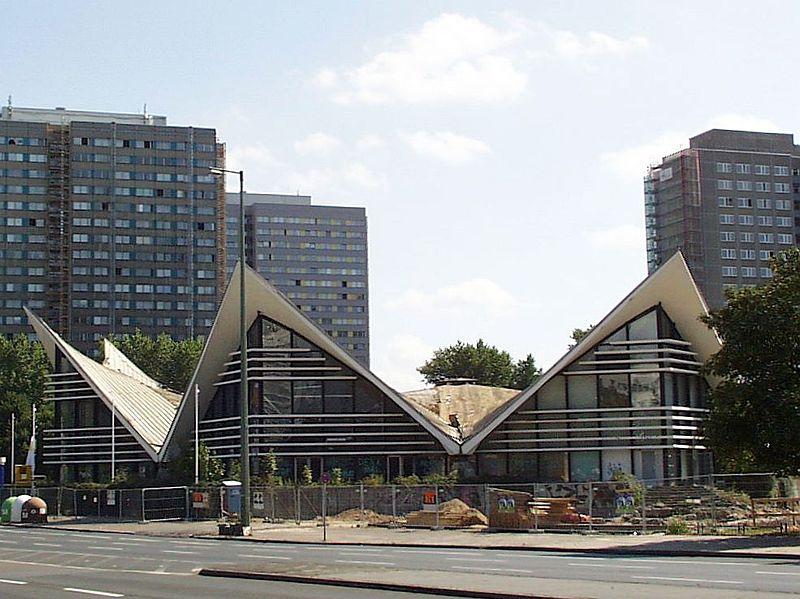 The Ahornblatt Berlin by Ulrich Müther (completed 1973, demolished 2000)