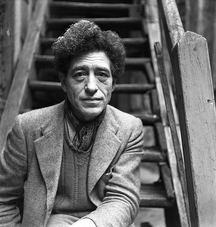 Alberto Giacometti (photo Emmy Andriesse, public domain via https://commons.wikimedia.org)