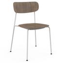 Scope Chair, Eiche geräuchert, klarlackiert, Light sandy grey