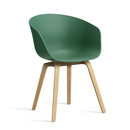 About A Chair AAC 22, Teal green 2.0, Eiche lackiert