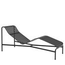 Palissade Chaise Longue, Anthrazit, Ohne Auflage, Ohne Nackenkissen