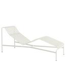 Palissade Chaise Longue, Cream white, Ohne Auflage, Ohne Nackenkissen