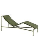 Palissade Chaise Longue, Olive, Mit Auflage, Ohne Nackenkissen