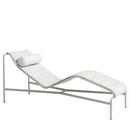 Palissade Chaise Longue, Sky grey, Mit Auflage, Mit Nackenkissen