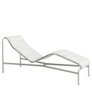 Palissade Chaise Longue, Sky grey, Mit Auflage, Ohne Nackenkissen