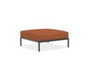 Level 2 Ottoman, Dark grey, Rust