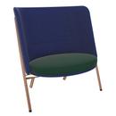 D70, Stoff Arco - cobalt/garden, Kupfer