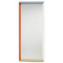 Colour Frame Mirror, Groß (58cm x 140 cm), Blau / Orange