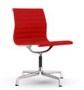 Aluminium Chair EA 101, Rot / poppy red, Verchromt