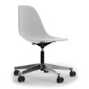 Eames Plastic Side Chair RE PSCC, Cotton white, Ohne Polsterung, Ohne Polsterung