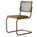 Thonet - S 32 V Dark Melange Freischwinger, Bernstein