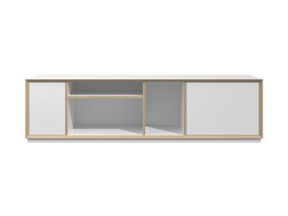 Vertiko Wide, Living Mit CPL Sideboards 2, | - Sockel Müller Small Kommoden weiß, bei Designermöbel Ausführung & 