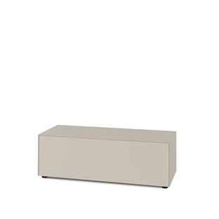 Nex Pur Box 2.0 mit Medienklappe 48 cm|H 37,5 cm x 120 cm (eine Klappe)|Silk